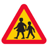 A15 Varning för barn skylt