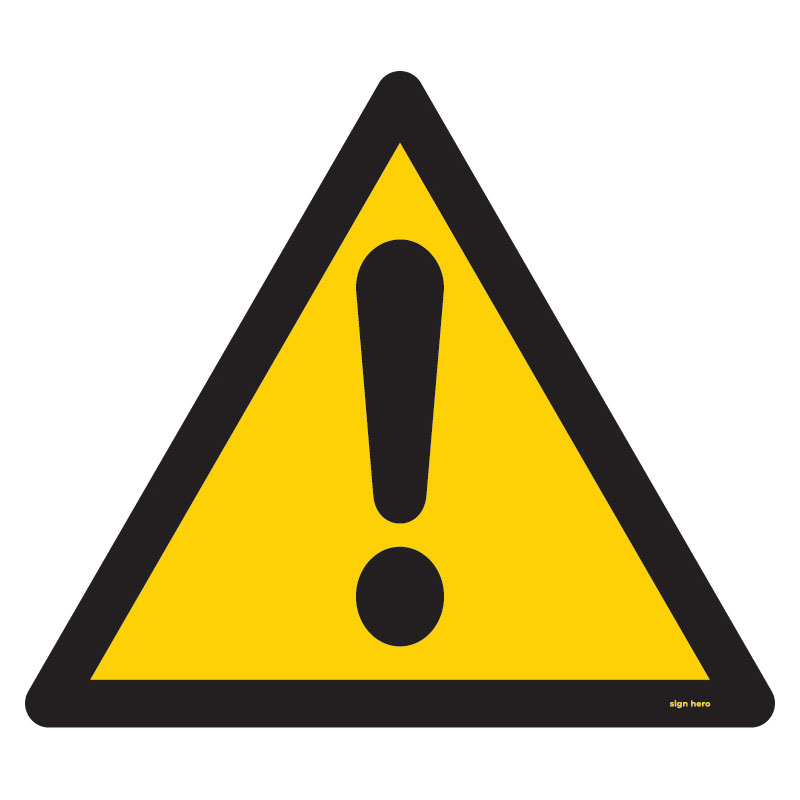 AVW003-Fara-skylt Fara skylt