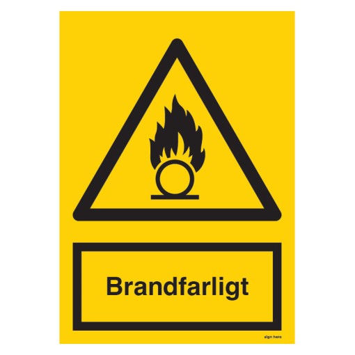 Brandfarligt Skylt Sign Hero brandfarligt-skylt-sign-hero