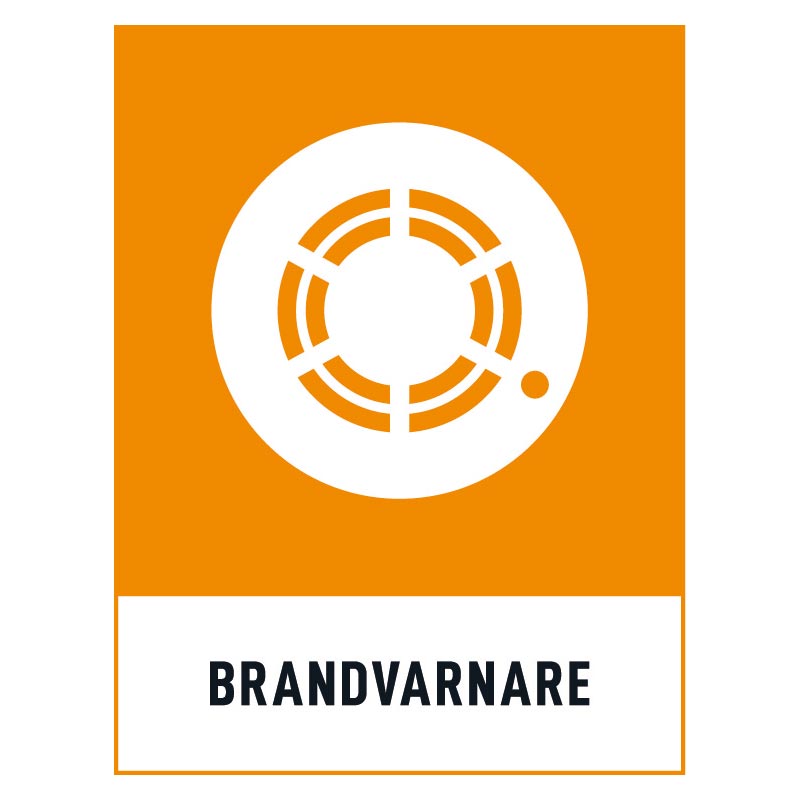 Brandvarnare-skylt Brandvarnare skylt