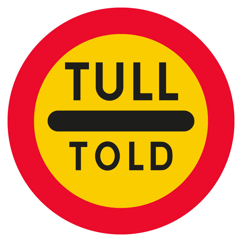 C33-Stopp-vid-tull-skylt C33 Stopp vid tull skylt