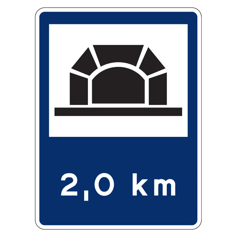 E26-Tunnel-skylt E26 Tunnel skylt