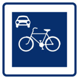 E33 Cykelgata skylt