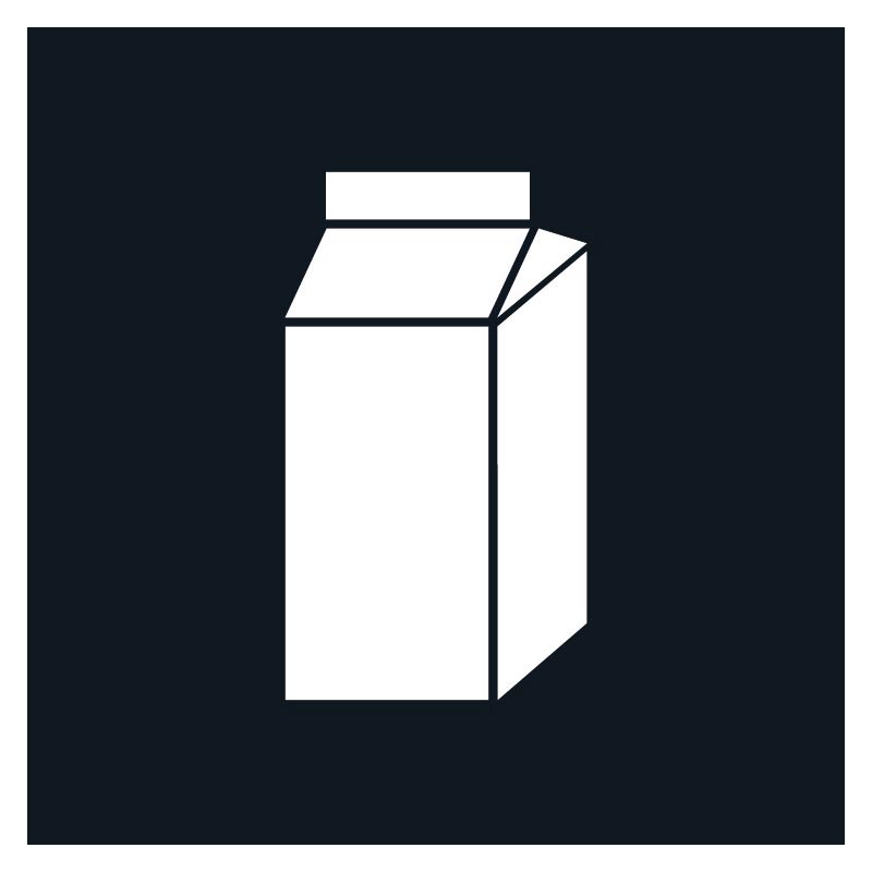 Pappersforpackningar-skylt Pappersforpackningar piktogram skylt