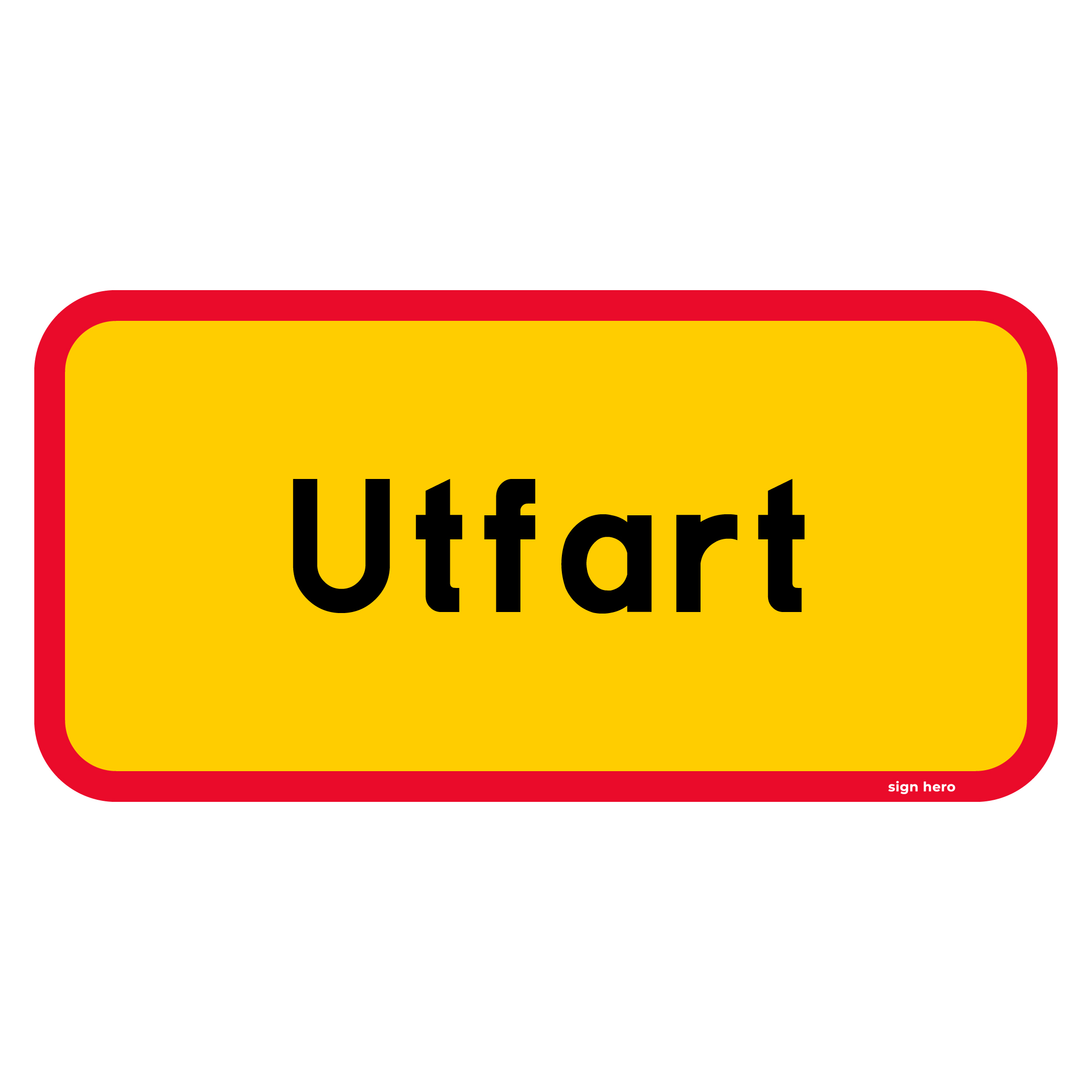 T36ts-Utfart-skylt