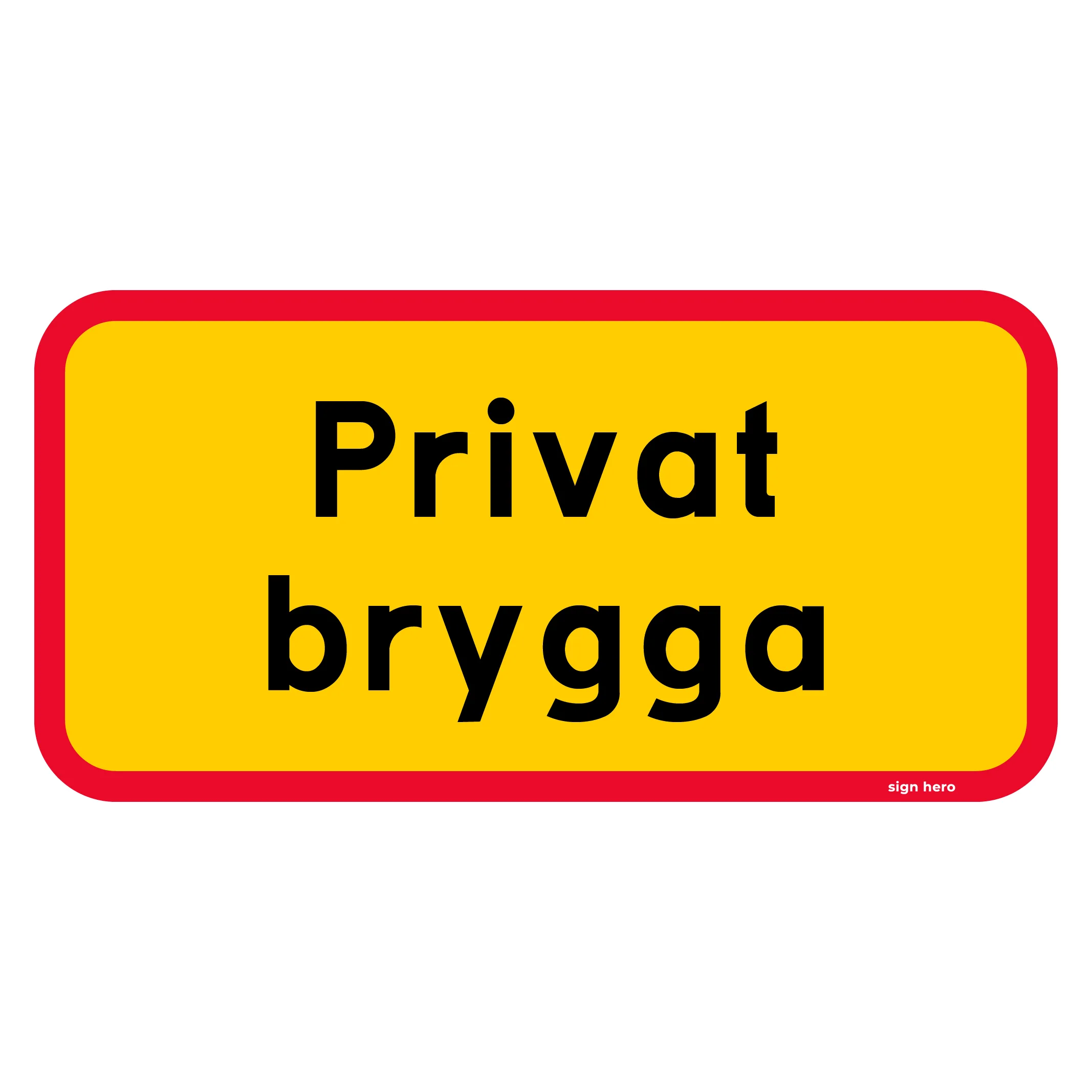 T43ts-Privat-brygga-skylt