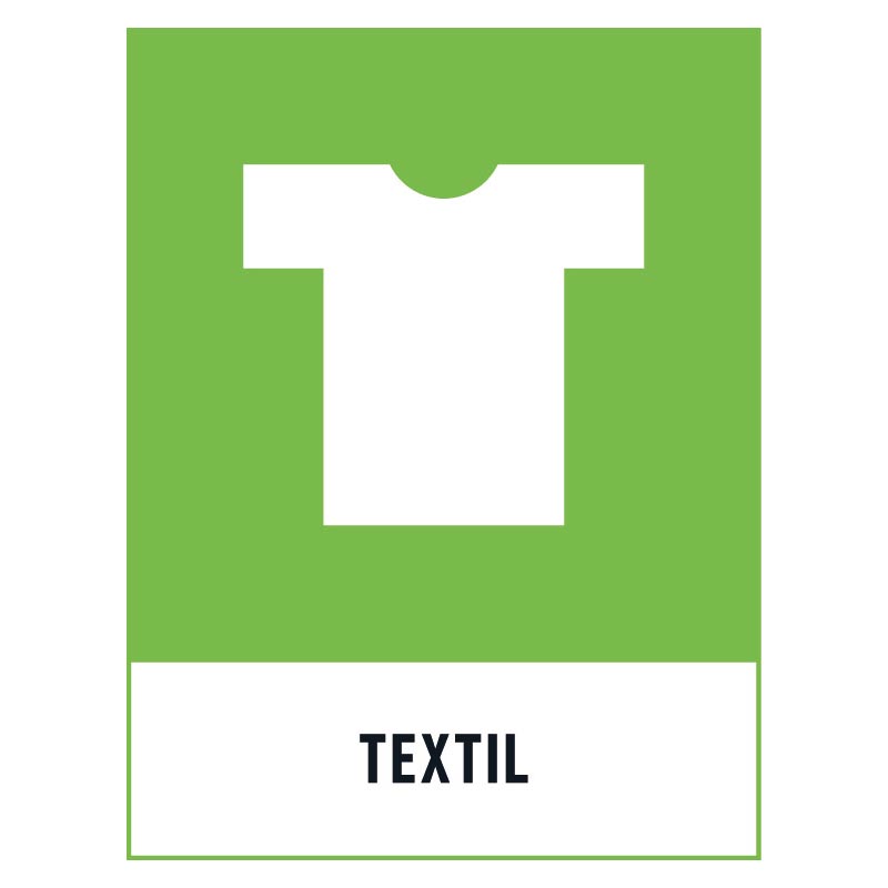 Textil skylt