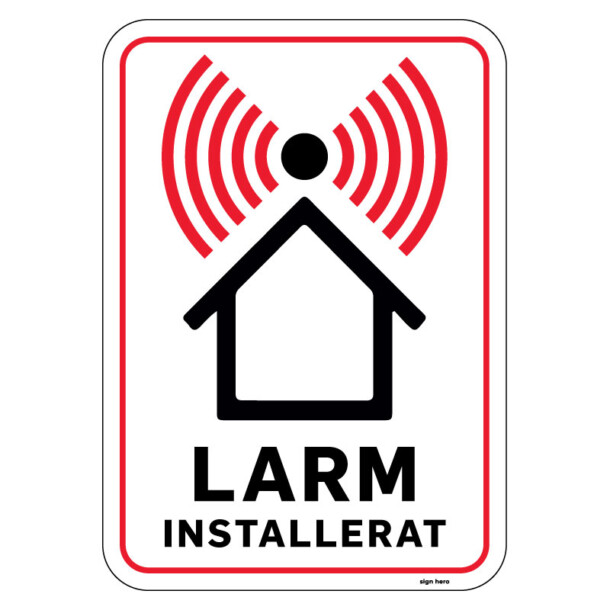 Larm installerat - Sylt för hus