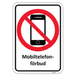 Mobiltelefon förbud